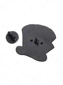 QIHOO 4 bucăți de desene animate anime film email pin pălărie magică ceașcă de ceai pâine fluture cu aripi broșă personaj de desene animate insignă rucsac rever ca cadou pentru prieteni