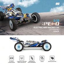 WLtoys 124017 75KM/H 4WD RC Xe Chuyên Nghiệp Xe Tải Quái Vật Tốc Độ Cao Trôi Đua Xe Ô Tô Điều Khiển Từ Xa Đồ Chơi Trẻ Em dành Cho Bé Trai - 124017-1B-2200mAh - Xem 6