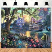 Nuevo fondo de tela de escena nocturna de fotografía personalizada con vela especial para fotografía de modelos - Multicolor - Ver 4