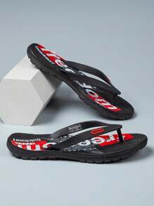 QuickSurf Dép xỏ ngón đi biển lướt sóng cho nam, thoáng khí, chống trượt, nhanh khô, dép đi trong nhà thường ngày - màu đen - Xem 3