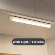 可充電LED夜燈，具備人體感應器和磁性無線照明，適合家居室內裝飾，廚房、樓梯、走廊和衣櫃等場所適用，發出溫暖和白色兩種燈光 - 白光 - 查看 11