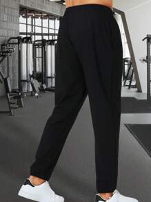 SHANYING Freund-Stil Herren sportliche, leichte, atmungsaktive und schnelltrocknende 3/4 Hose mit verstellbarem Zugband-Bund, perfekt für Laufen, Fitness, Training, Outdoor Wandern & Radfahren