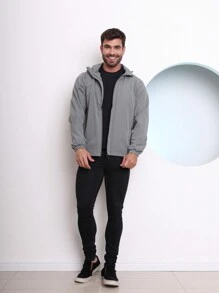 Men Jackets & Coats - Grey - View 2