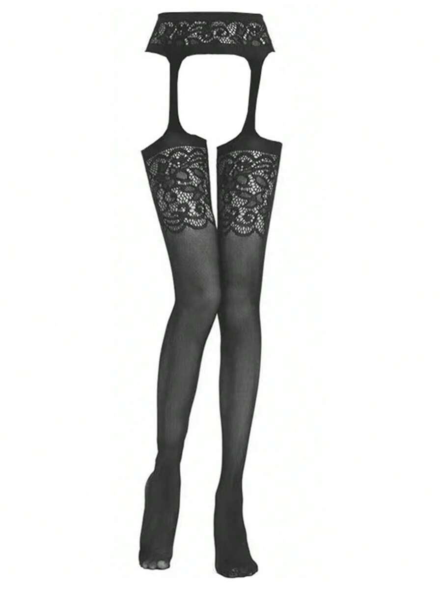 Men's Hollow Out Sexy Bodystocking Without Underwear, Temptation And Not Easy To Slip