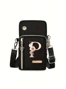 Bolso de teléfono para mujer, mini bolso cruzado, monedero vertical para mujer, bolso de brazo deportivo y de muñeca para correr, mini bolso cruzado casual para teléfono con orificio para auriculares, para trabajadores de cuello blanco, universidad, trabajo, negocios, viajes, oficina, para aniversario, para pareja, para regalo de cumpleaños, para el Día de San Valentín, regalo de Navidad, regalo de Acción de Gracias