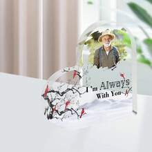 Quà tặng cảm thông cho sự mất mát của người thân yêu, 1 tấm hình trái tim acrylic cá nhân hóa cho bàn làm việc, Quà tặng mẹ mất tích trên thiên đường, Quà tặng trong ký ức yêu thương cho bố, Quà tặng tấm tưởng niệm cho gia đình, Quà tặng đau buồn khi mất chồng, Quà tặng ký hiệu hình ảnh cá nhân cho phụ nữ, Quà tặng tấm ảnh tùy chỉnh cho người đàn ông, quà tặng tưởng nhớ người thân yêu, tấm ảnh để bàn được cá nhân hóa - YKL543-BTZ - Xem 12