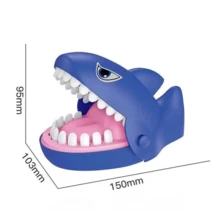 1pc Bite Shark Toy, Shark Bite Game, Table Game - Multicolor - View 8
