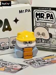 TOYCITY Toy City Mr. PA Teacher's Part-Time Week Series Toy, Cute Panda Figure For Anime Fans And Collectors - Mr. PA's Part-time Job Week - View 17