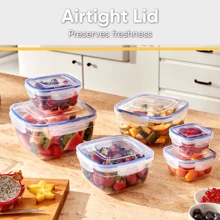 Topper Vidrio 800ml Hermético Para Alimentos Oficina BEAUTY-LEODY