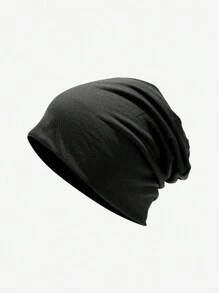 (Customized) One Personalized Solid Color Beanie Hat, Fashionable Thin Double-Layered Youth Cold Cap, Suitable For Daily Use, Custom Fit For Couples,Durable,Cute,Adorable,Colorful,Y2K,Stylish,Unisex,Casual,Hipster,Custom,Personalized,Unique,Customized,Ideal Gifts For Him,Ideal Gifts For Her,Boyfriend,Girlfriend,Family,Friends,Grandparents,Children,Her,For Anniversaries,For Birthdays,For Weddings,For Graduation,For Housewarming - Multicolor - View 11