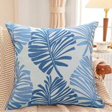 New INS Style Decorative Sofa Cushion Covers With Plant & Floral Patterns, Soft Cushion Pillowcases For Sofa, Bed Or Chair
