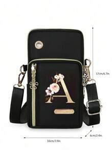 Bolso de teléfono para mujer, mini bolso cruzado, monedero vertical para mujer, bolso de brazo deportivo y de muñeca para correr, mini bolso cruzado casual para teléfono con orificio para auriculares, para trabajadores de cuello blanco, universidad, trabajo, negocios, viajes, oficina, para aniversario, para pareja, para regalo de cumpleaños, para el Día de San Valentín, regalo de Navidad, regalo de Acción de Gracias