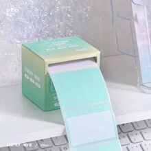 1 Roll (256pcs) Pull-And-Stick Convenient Memo Pads, Sticky Notes For Indexing And Jotting Down Quick Notes, Suitable For Supplementary Notes, Summarizing Mistakes, Leaving Messages, And Memo Writing. Back To School - Multicolor - View 14