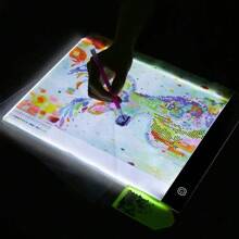 A3 Led Drawing Copy Board Kids Toy To Draw Tablet 3 Level Dimmable Sketching Painting Tablet A3 Size Light Pad Diamond Painting Board Learning Educational Game Drawing Board USB For Artist Animation Sketch Architecture - A3 - View 10