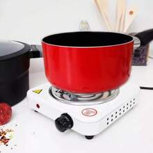 Fogão Cooktop Elétrico Fogareiro 1 Boca 1.000w Branco 110v - Branco - Visão 2