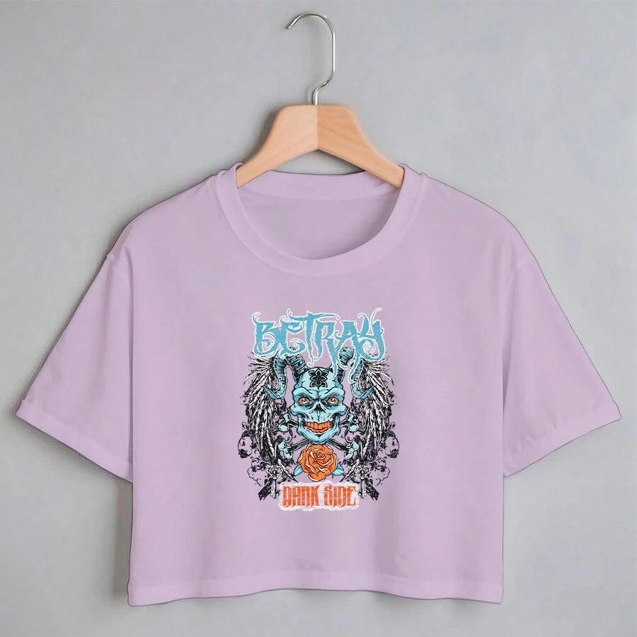 Women T-Shirts - 紫色 - 查看 1