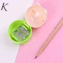 sacapuntas con forma de oso y gato, set de papelería, material escolar, regreso a clases, articulos escolares y de oficina, kawaii - 1pz - Ver 1