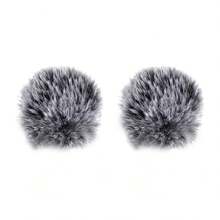 适用于 iOS Type-C 和安卓系统的无线领夹式麦克风，即插即用，专业降噪夹式麦克风，适用于内容创作和采访（50mAh 可充电电池）