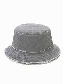 Mũ tai bèo thêu logo và chữ theo yêu cầu (tùy chỉnh), kiểu dáng retro, đa năng, phù hợp cho cả nam và nữ, thích hợp cho sinh hoạt hàng ngày và du lịch. - Tùy chỉnh thêu văn bản - Xem 27