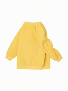 mini bala Áo khoác bánh quế cho trẻ em Unisex mùa hè Mềm mại thoáng khí Áo khoác bóng chày chống nắng - Màu vàng - Xem 5