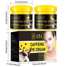 Rozino 2入組咖啡因眼霜，淡化眼圈呈現明亮水潤的眼神，滋養眼部周圍肌膚讓眼睛更明亮 - 白色 - 查看 10