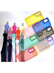 Basic Phone Cases - 透明+灰繩 - 查看 2