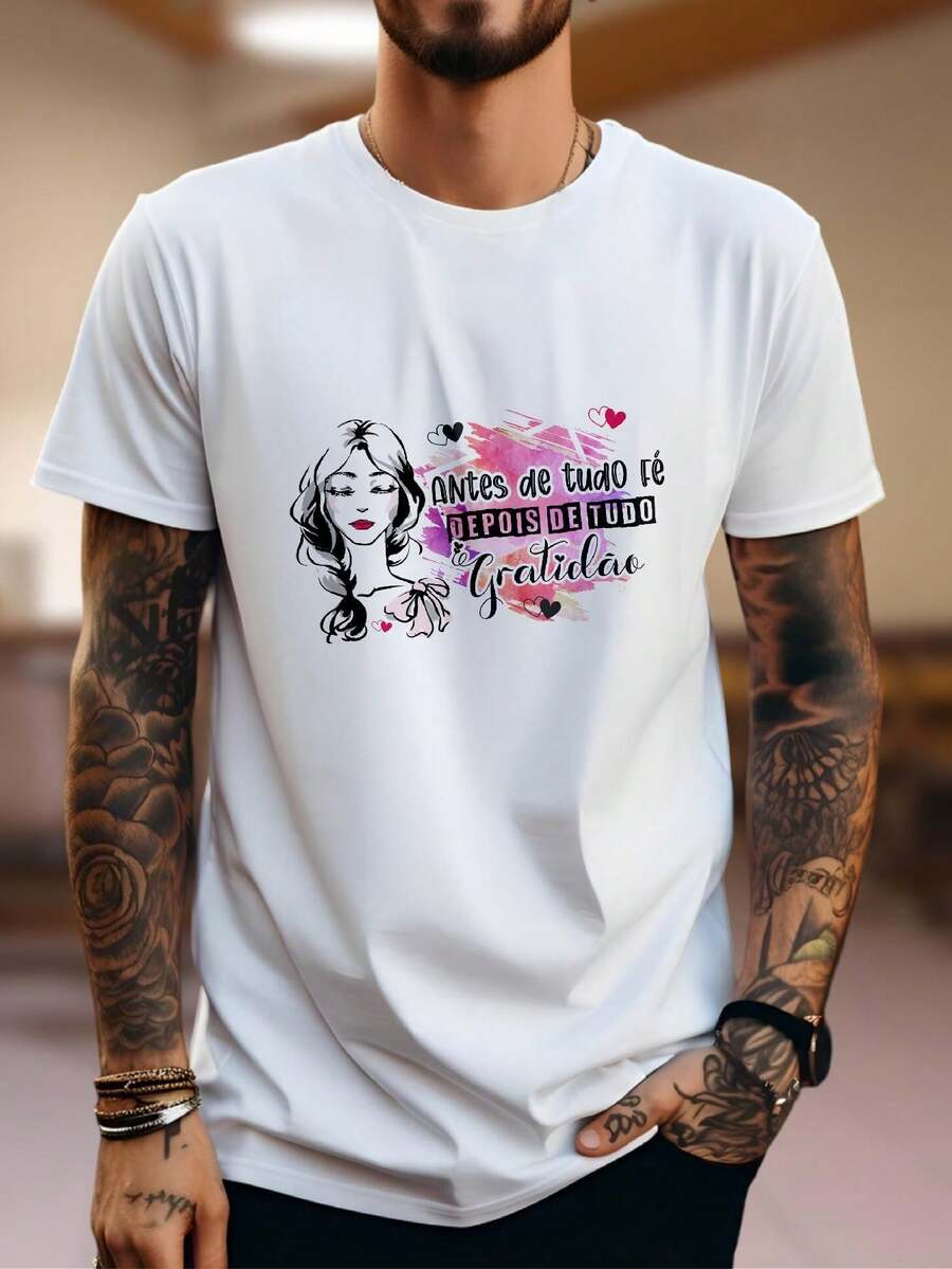 Men T-Shirts - 白色 - 查看 1