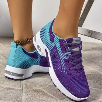 Four-Season Breathable, Portable And Versatile Anti-Slip And Wear-Resistant Sports Shoes Shock-Absorbing Soft-Soled Running Traveling Women's Shoes