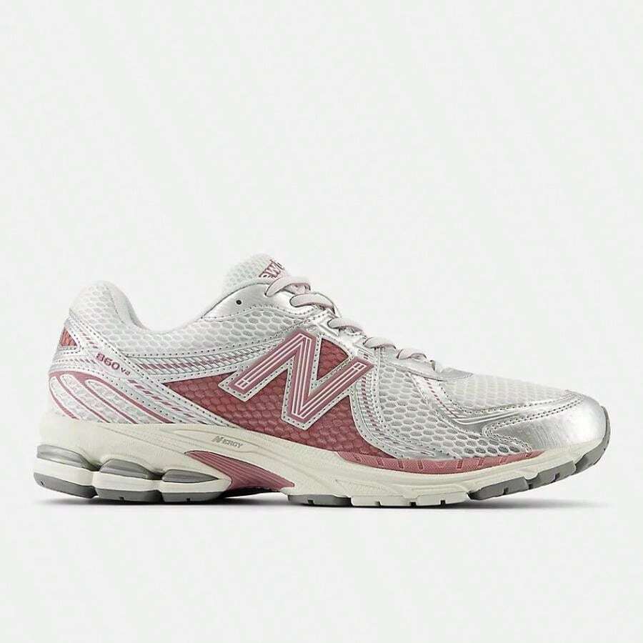 New Balance Zapatos deportivos casuales para hombres - Reflejo con Palosanto y Orbe Rosa - Ver 1