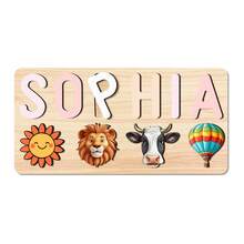 1pc Personalized Name Puzzle,Customized Wooden Puzzle,1st Birthday Gift For Toddlers,Montessori Toys For Kids,Early Education Toys For Boys,Cognitive Toys For Girls,Preschoolers Toys For 1,2,3,4,5,6 Years Old Children,Beatiful Color Suitable Girls,Customized 3D Alphabet Jigsaw Puzzle,Hand Grabbing Board,Personalized Wooden Toys(With Nothing) - Don't Bring Anything - View 18