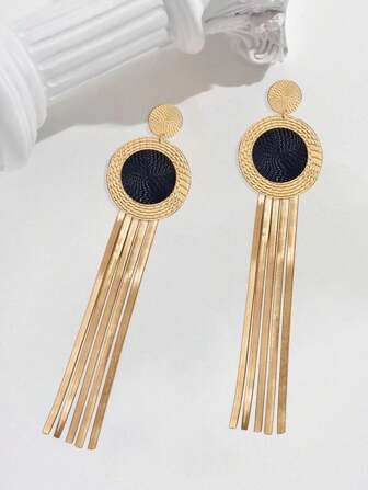 1對創意新歐美風格誇張流蘇時尚耳環