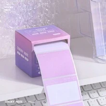 1 Roll (256pcs) Pull-And-Stick Convenient Memo Pads, Sticky Notes For Indexing And Jotting Down Quick Notes, Suitable For Supplementary Notes, Summarizing Mistakes, Leaving Messages, And Memo Writing. Back To School - Multicolor - View 13