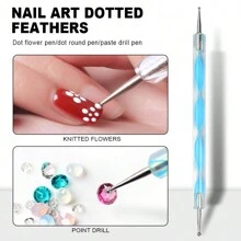 Professional Acrylic Nail Kit: For Beginners With Everything - Complete Nail Kit Set Professional Acrylic With Everything Acrylic Nail Starter Kit Acrylic Nail Supplies Gifts For Women Girl - Two-Tone - View 2