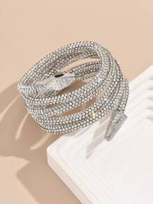 1pc Fashionable & Simple Flexible Snake Shaped Leg Chain, Can Be Wrapped And Styled Freely, Anklet