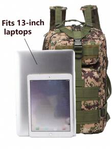 20L防水徒步钓鱼狩猎包背包户外背包学校背包学生通勤书包大容量书包学校用品礼物秋季圣诞节尖叫包背包冬季沙滩包沙滩笔记本电脑包运动生活度假包徒步旅行包周末包背包旅行必备大包春季春假步入春天