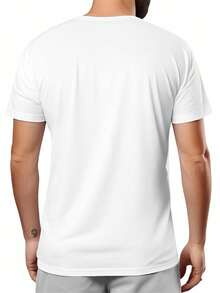 Men T-Shirts - 白色 - 查看 2