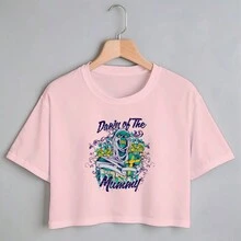 Women T-Shirts - 淺粉色 - 查看 1