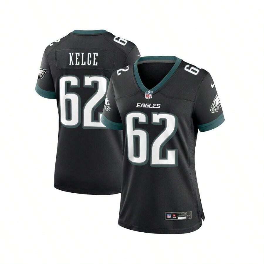 Nike Boyfriend Style Men's Jason Kelce Black Alternate Game Jersey - Black - View 1