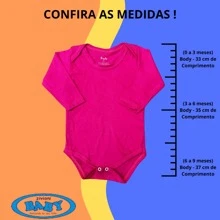 Baby Girls Bodysuits - 玫紅色 - 查看 4