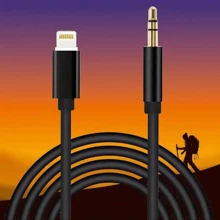 2PCS For Compatible With Iphone AUX Cord For Car, For Compatible With Iphone To 3.5mm AUX Audio Cable Auxiliary Compatible With Iphone 12/11/XS/XR/X 8 7 6 5, Home Stereo/Headphone, Support For All IOS (3.3ft 1Pack ) Aux Cord Adapter For Compatible With Iphone Iphoneusb Cable For Compatible With Iphone