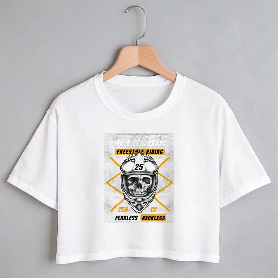 Women T-Shirts - 白色 - 查看 1