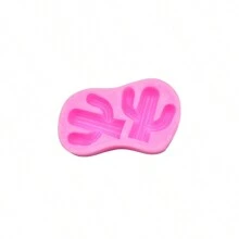 1pc Cactus Shaped Silicone Mold For DIY - Pink - View 5