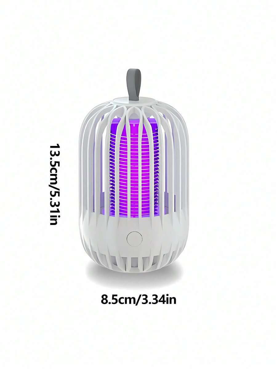 1pc Bird Cage Design Quiet Electric Mosquito Repellent Lamp Non