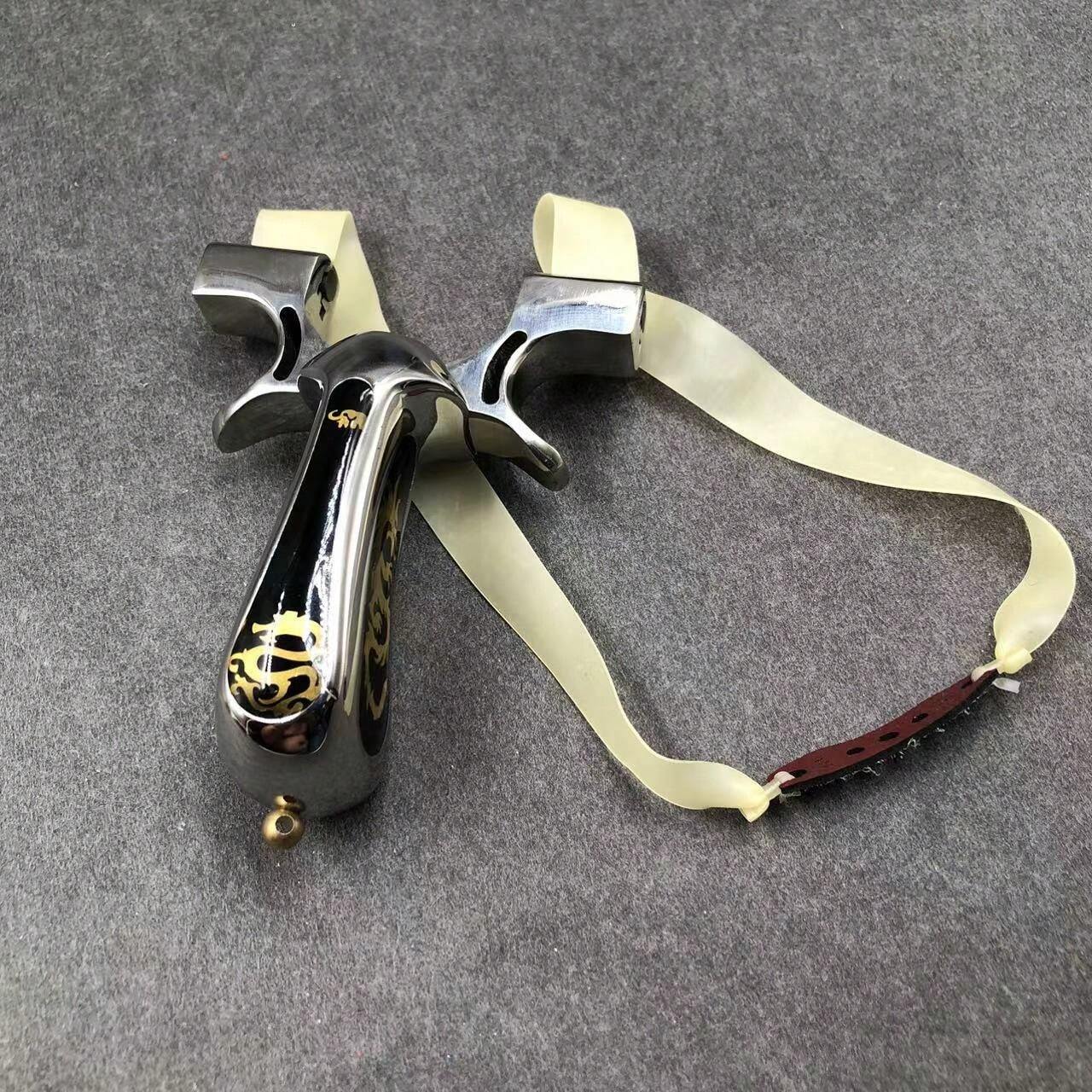 Long Range High Quality Stainless Steel Slingshot Aiming High Precision