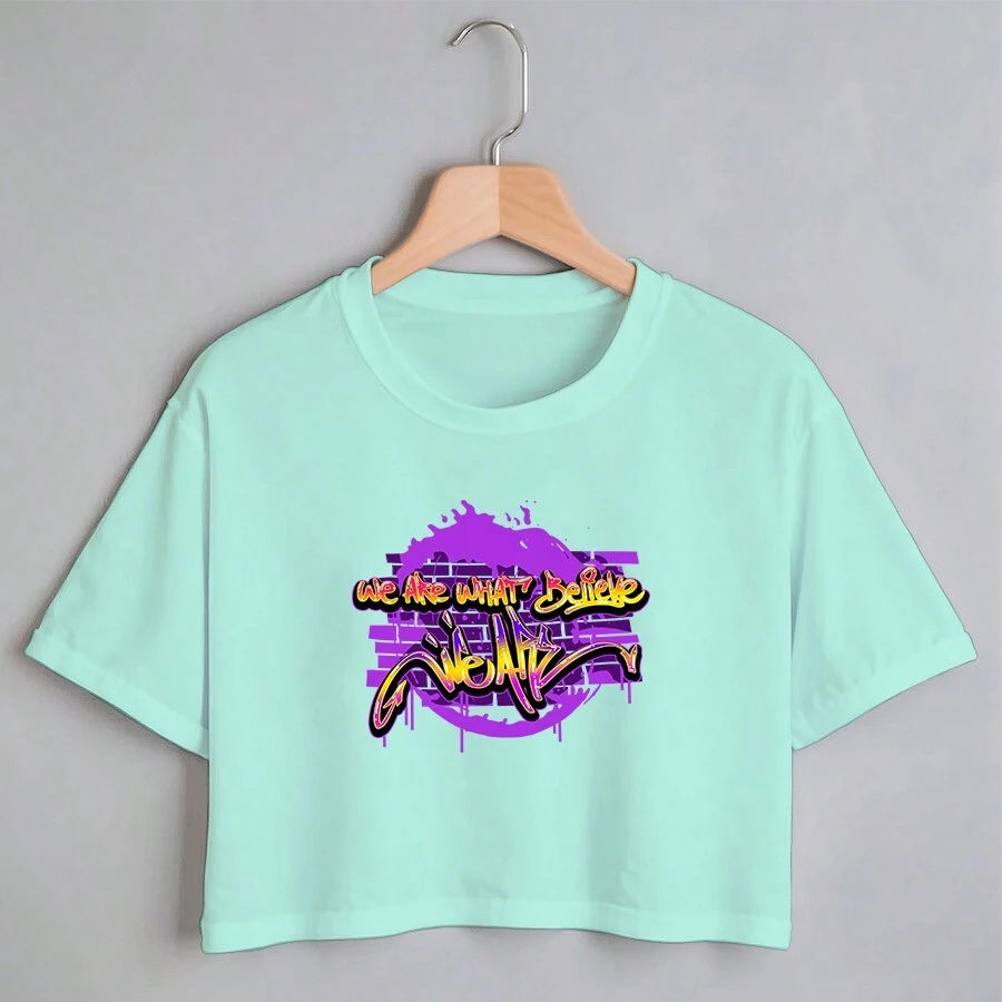 Women T-Shirts - Màu xanh Bạc hà - Xem 1