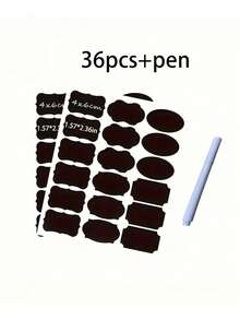 3/5/9/11/12/15/24/28入組密封食品儲存容器與蓋子，不漏水的廚房儲物盒套裝，無Bisphenol A塑料廚房儲存容器，適用於麵條、穀物、粉、糖罐等食物儲存 - 黑與白 - 查看 19