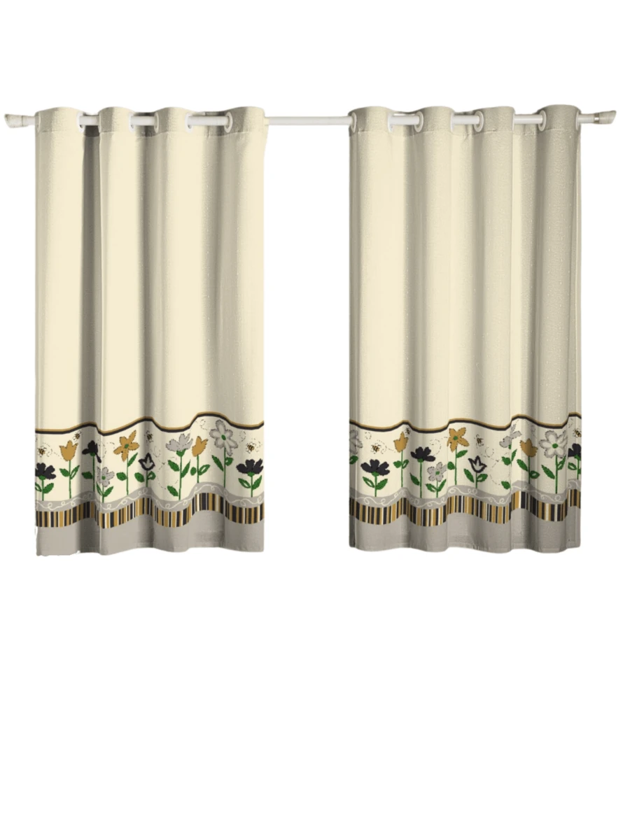 Kitchen Window Curtains - Hướng dương - Xem 1