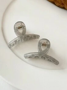 4 件复古搭配果冻色小巧简约爪夹，女士和女孩公主风格休闲发饰夏季发夹发夹发夹发夹发夹，学校用品，学院秋冬蝴蝶结度假装女士 - 彩色 - 查看 13