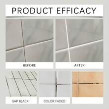 White Waterproof Ceramic Tile Grout Sealer For Kitchen And Bathroom, Repairing And Renewing Sealant For Tile Gaps