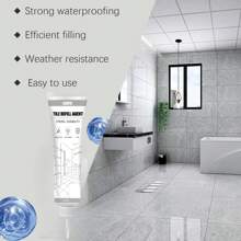 White Waterproof Ceramic Tile Grout Sealer For Kitchen And Bathroom, Repairing And Renewing Sealant For Tile Gaps